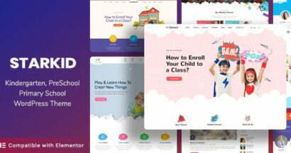 Kindergarten & Children Care WordPress Theme | StarKid 1 StarKid - Kindergarten WordPress Theme