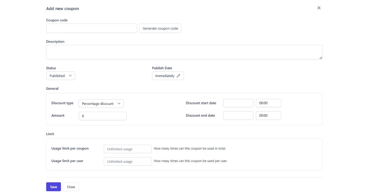 New Eduma Perks: Bonus Upsell Add-on with New Layouts 10 Create Coupons using UpSell Add-on 1