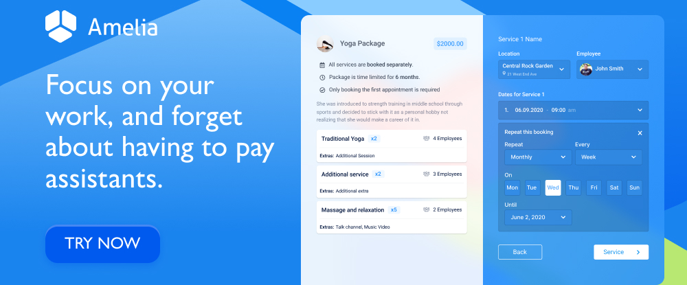 Top Free & Paid WordPress Booking Plugin Review 17 amelia