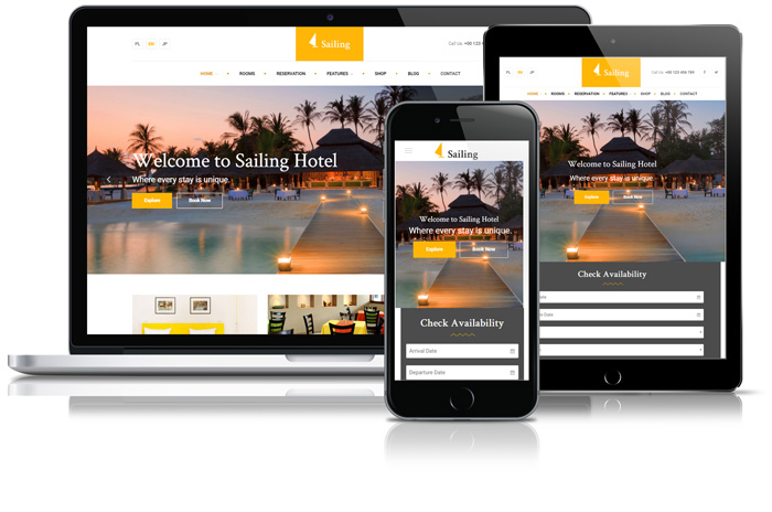 BnB Booking: Hotel Resort Booking WordPress Theme 9 bnb