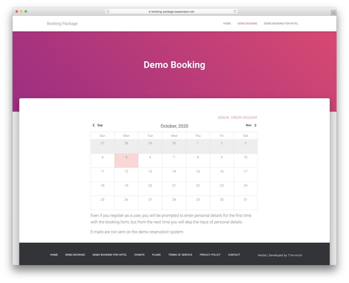 Top 7 Best Appointment Booking WordPress Plugins 19 booking package - the minimalism lead of every best appointment booking wordpress plugin