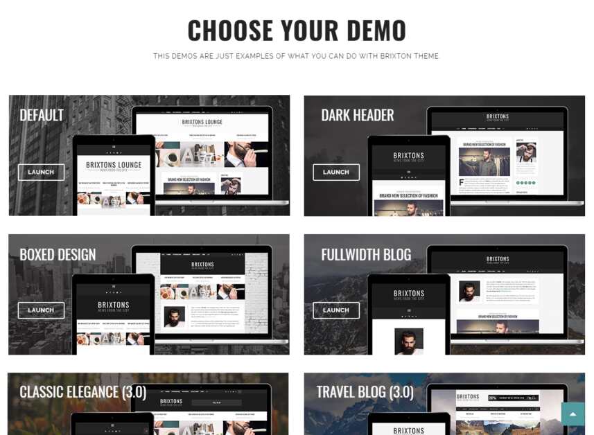 best personal blog wordpress themes Brixton