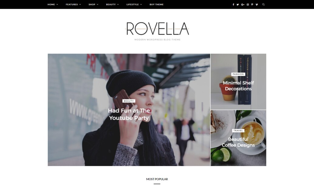 best personal blog wordpress themes CheerUp