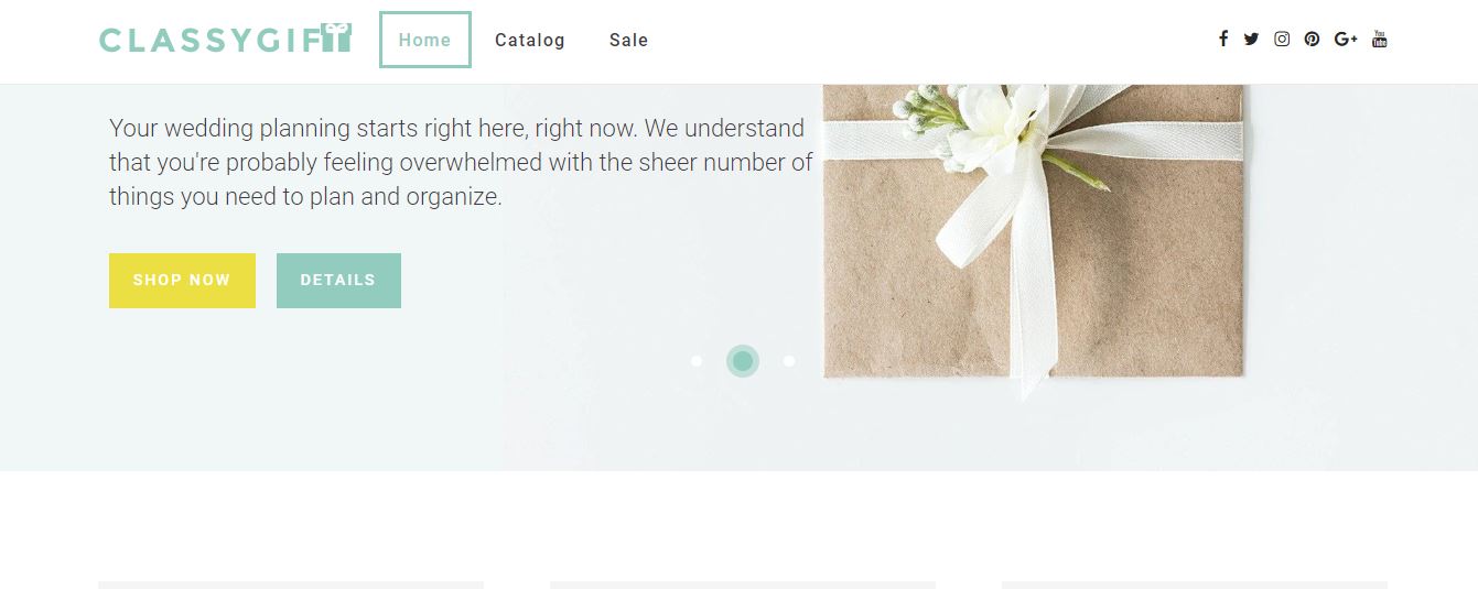 TOP 20 Best Free Shopify Themes for Online Store 31 classygift free shopify themes download