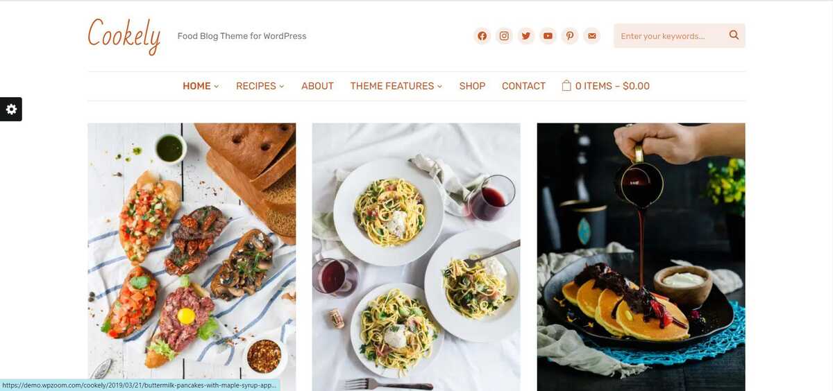 The 20 Best Responsive WordPress Themes 29 Cookely Themes for Food Site