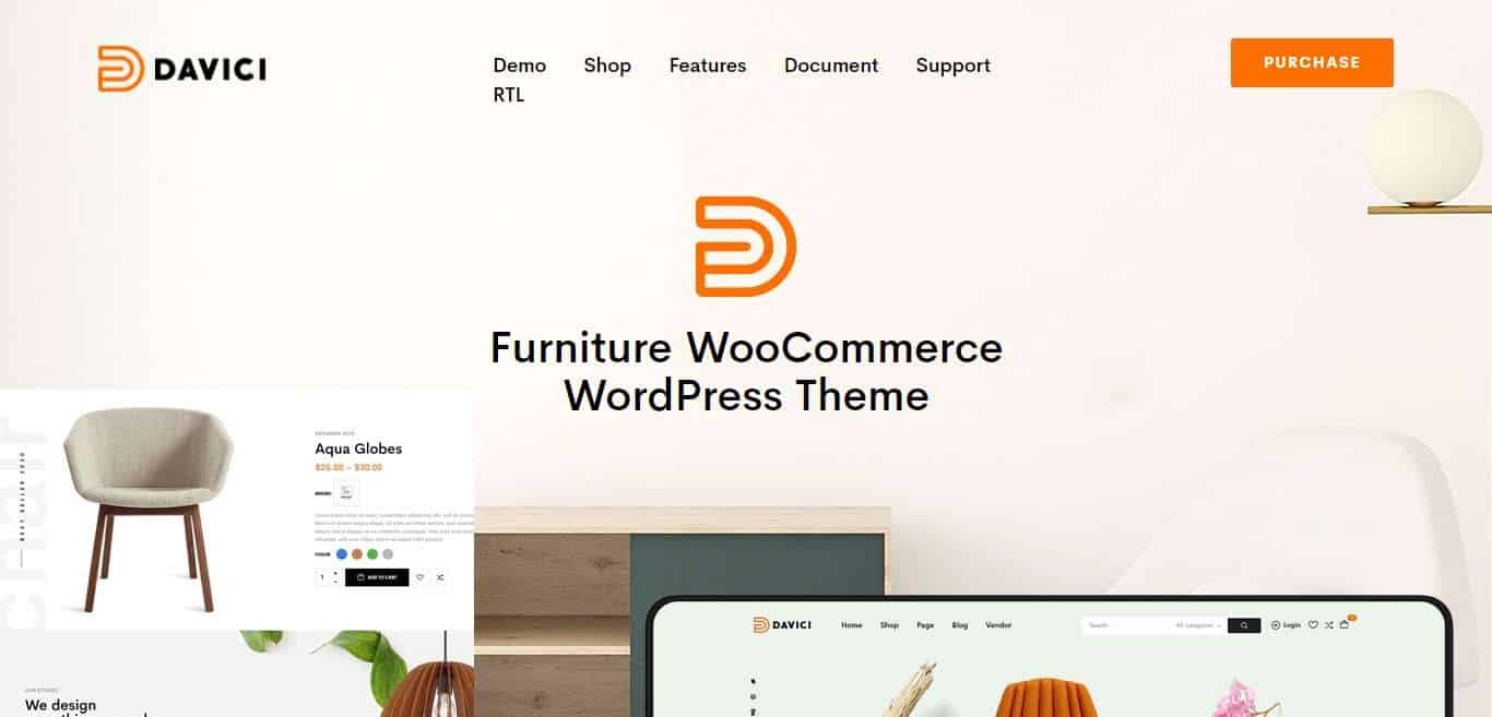 Best Dropshipping WordPress Themes For Dropshipping Business 23 divici furniture woocommerce wordpress theme