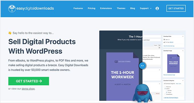 5 Best WordPress Ecommerce Plugins Compared 7 Easy Digital Downloads