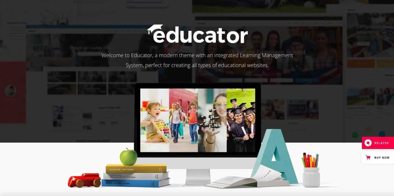 11 Best eLearning WordPress Themes 22 Educator Education Theme for University