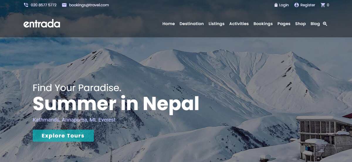 Top 30 Travel WordPress Themes (Expert-Picked) 42 Emtrada