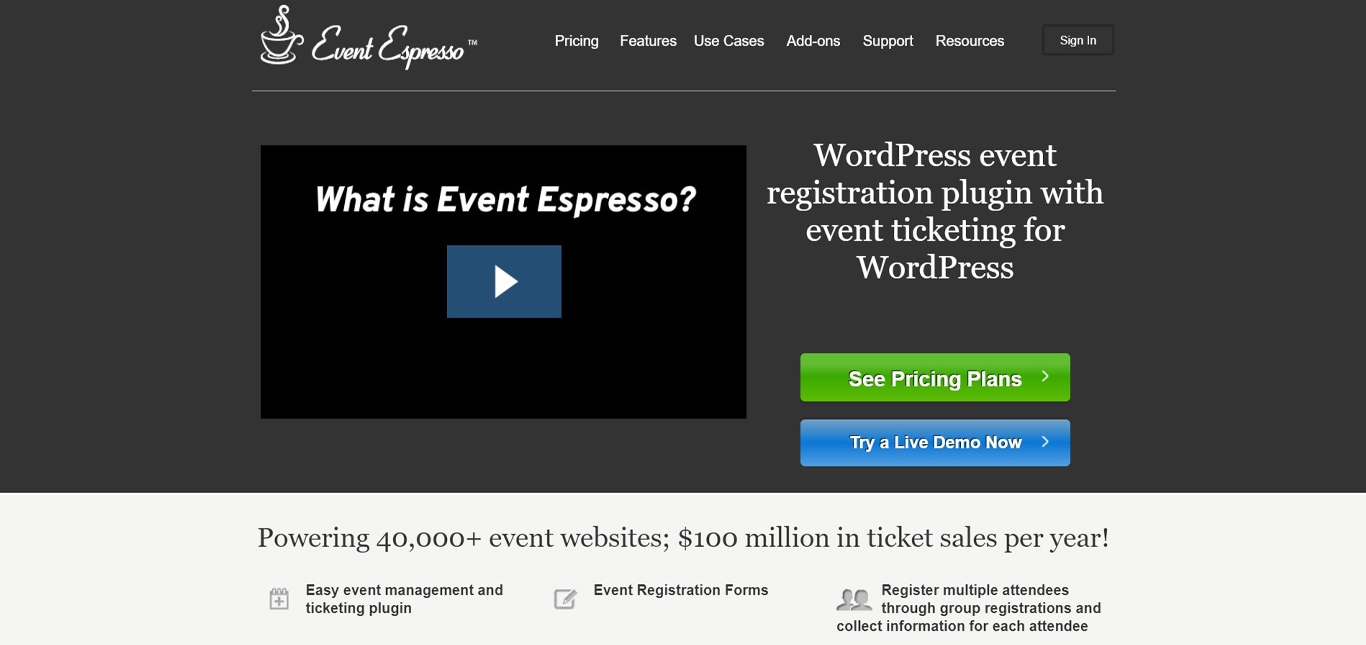 9+ Best Events Calendar Plugin For WordPress 20 event espresso