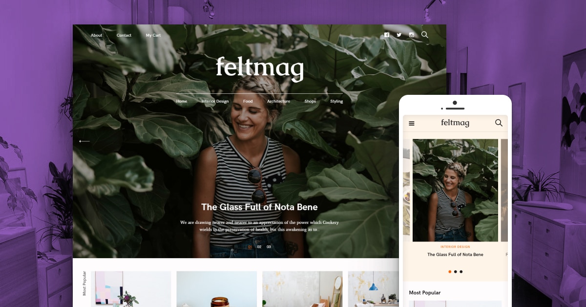 20+ Best WordPress Newspaper Themes 37 feltmag wordpress theme