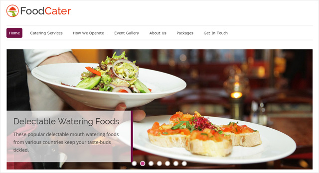 Best Modern Luxury Restaurant WordPress Themes 12 Luxury restaurant WordPress