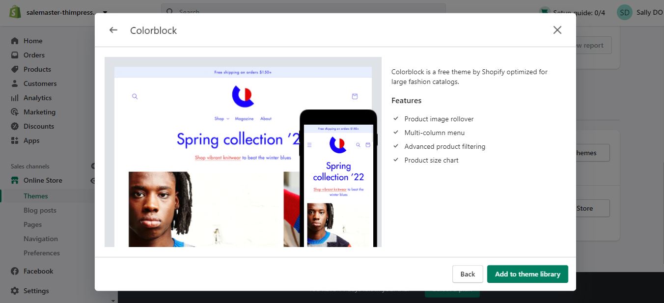 How to create an Online Store with Shopify? 29 free theme create an online store with shopify