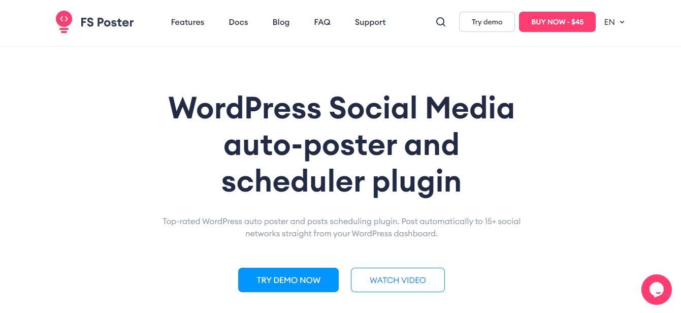 Top 8 Incredible Social Media Plugins For Wordpress 15 fs poster