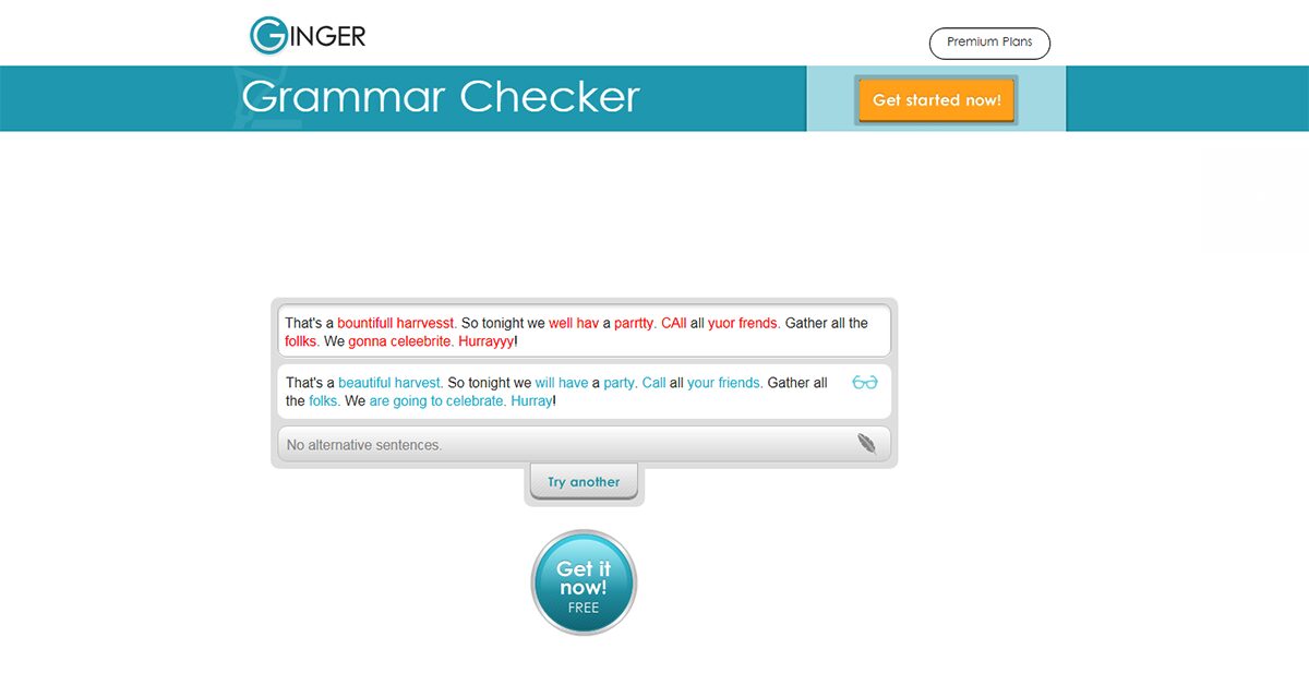The 6 Best Online Grammar Checking Tools for WordPress 10 ginger grammar checker - Grammar Checking Tools