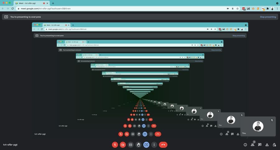 Google Meet vs. Zoom: Which Is Better for Your Business? 24 Google Meet Infinity Mirror