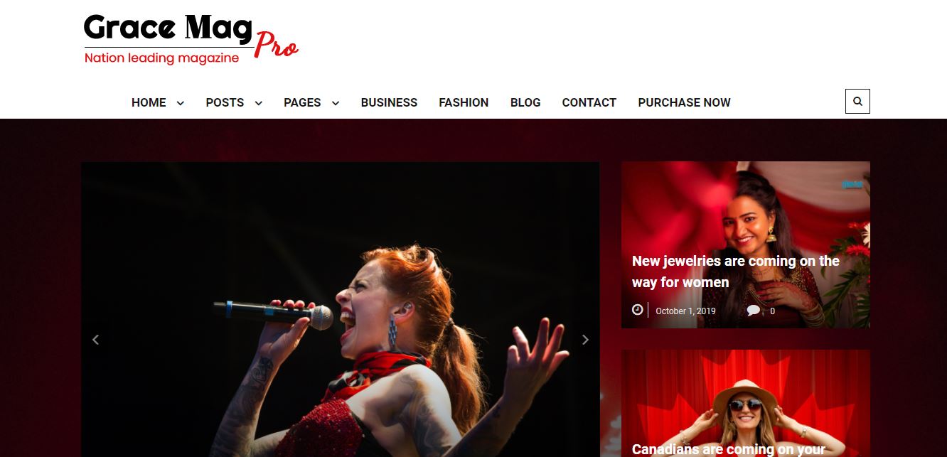 9+ Best Magazine WordPress Theme 10 grace mag pro modern and user friendly newspaper wordpress theme