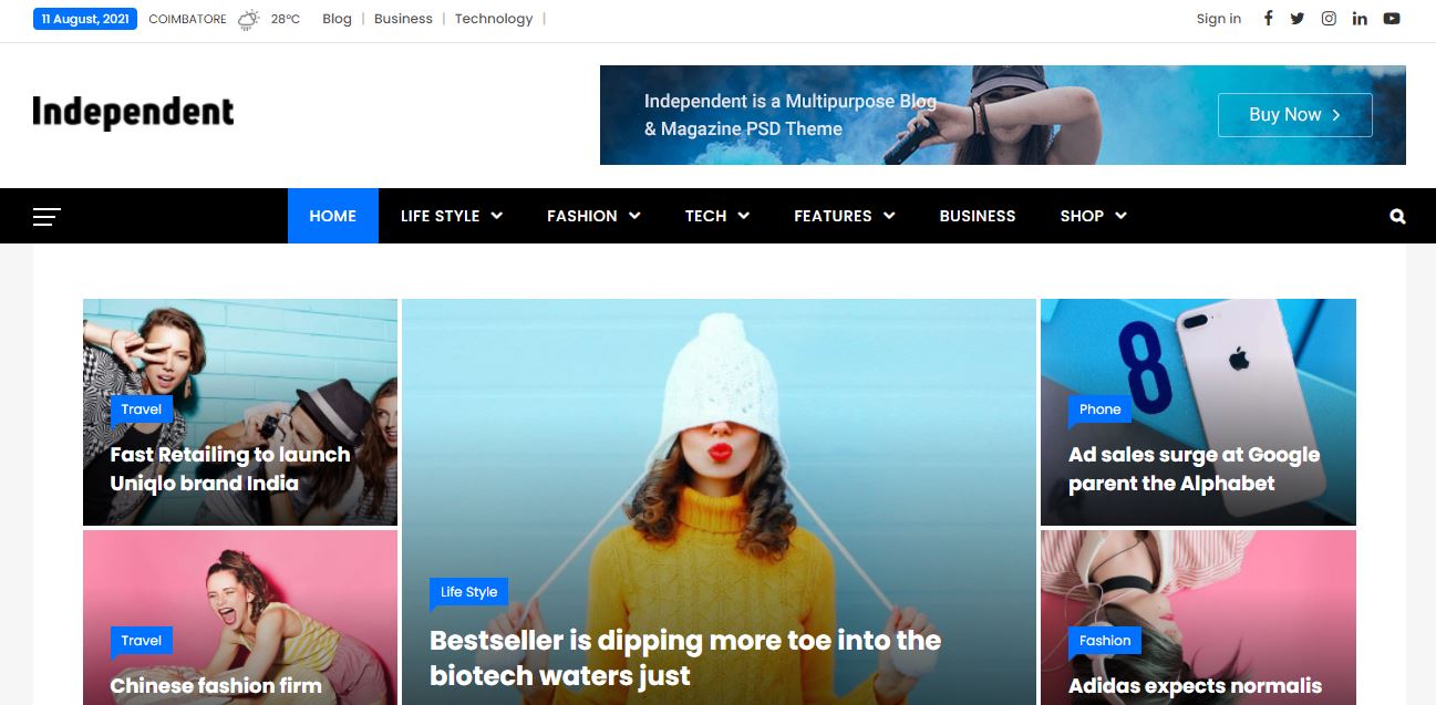 9+ Best Magazine WordPress Theme 18 independent a great widget for article publicity