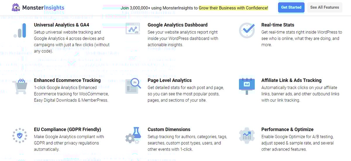 The Best 10 Internal Link Building Plugins for SEO 17 Internal Link Building Plugin: MonsterInsights