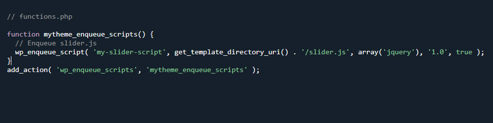 JavaScript in WordPress: A Beginner's Guide 7 JavaScript In WordPress: Function.php