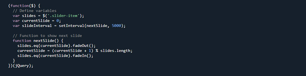 JavaScript in WordPress: A Beginner's Guide 6 JavaScript In WordPress: Slider.js