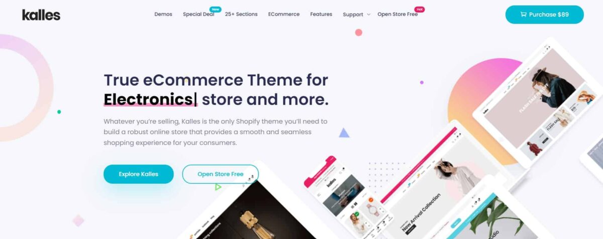 8+ Best Responsive Shopify Themes for Mobile & High Conversions 11 Kalles