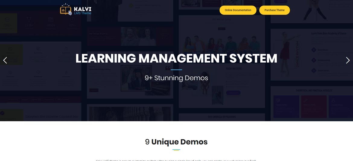 Learning Management System - Best LMS WordPress Themes 29 kalvi wordpress theme