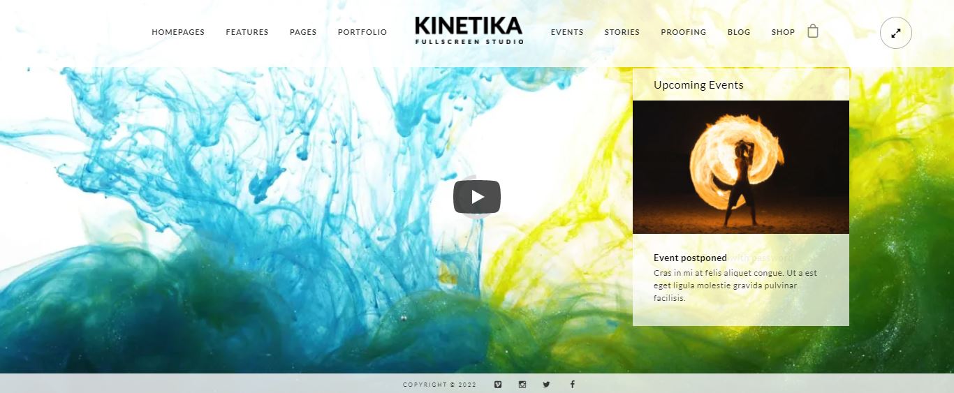 9+ Best WordPress Photography Themes 18 kinetika