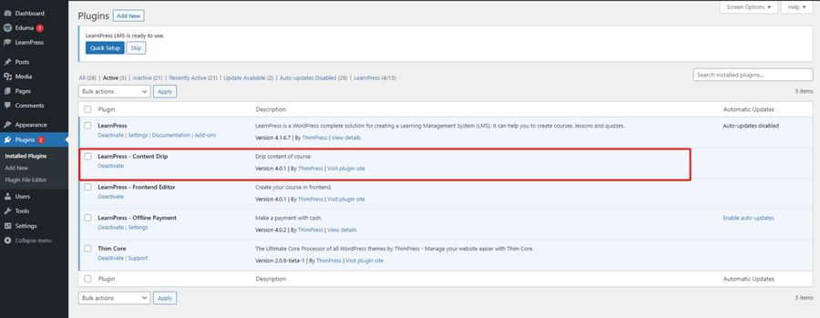 Easy Way to Add Automatic Drip Content in WordPress 15 LearnPress Content Drip Ready To Use