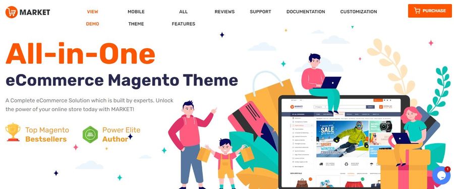 Top 10 Magento Themes for eCommerce Success 14 Market Premium Responsive Magento