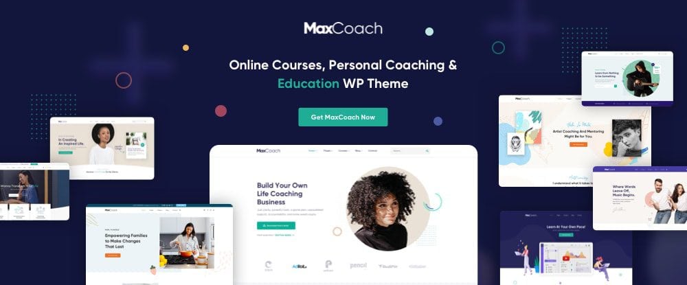 Learning Management System - Best LMS WordPress Themes 23 maxcoach wordpress theme