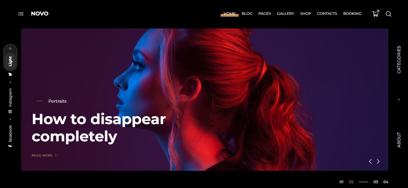 9+ Best WordPress Photography Themes 15 novo wordpress photography themes