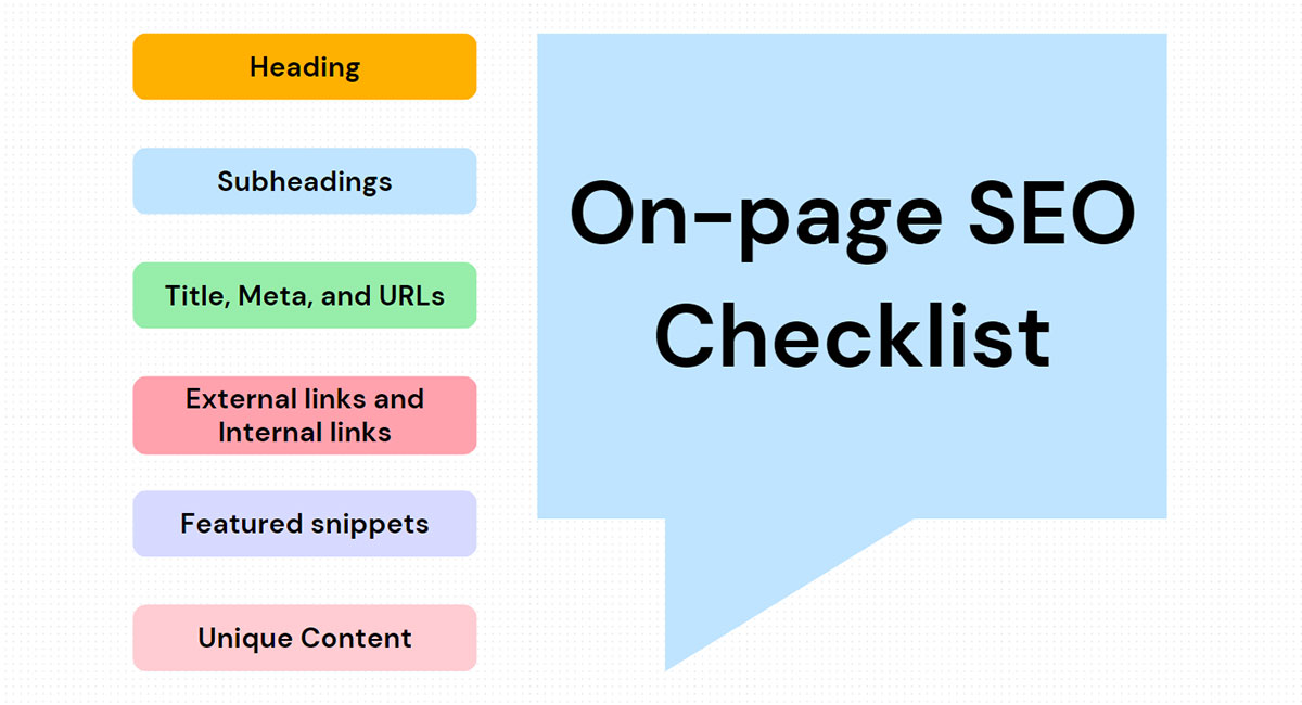 What is SEO? Best SEO Practice for Beginners 11 What is SEO: On-page SEO checklist