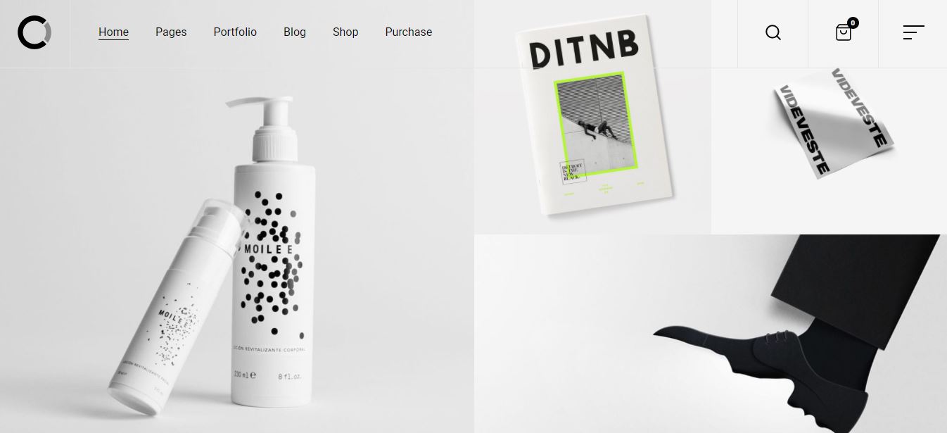 TOP +30 Best WordPress Portfolio Themes 56 ozark