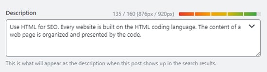 HTML for SEO: A Beginner's Guide 8 Rank Math Meta Description Example