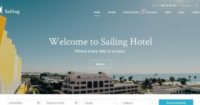A Fully-Prepared Instructions on Sailing WordPress Theme 10 sailing wordpress travel theme