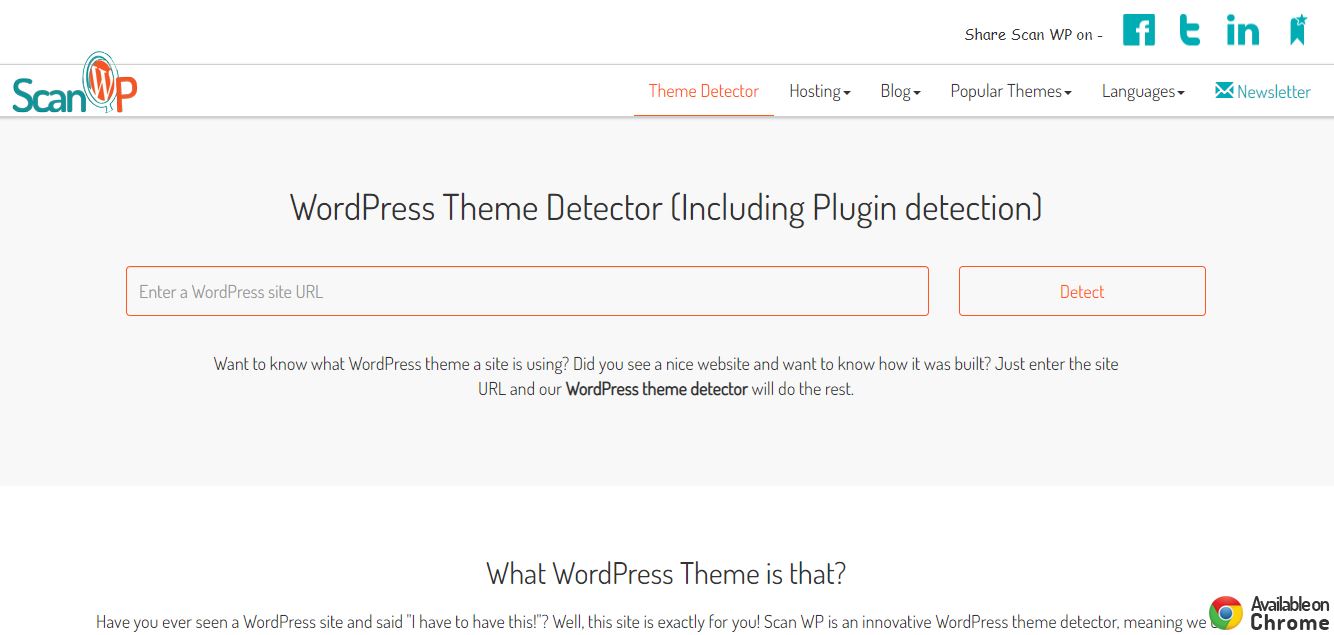 WordPress Theme Detector: The Best Collection 11 scan wp bring you the best theme detector