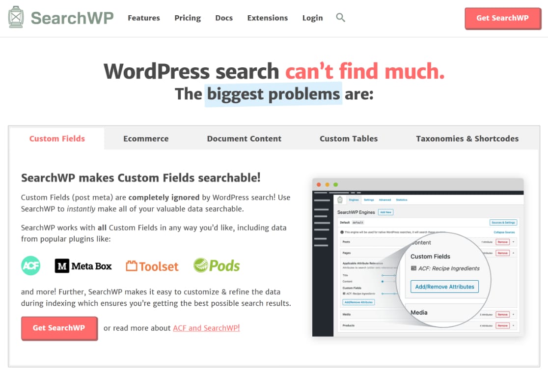 15+ Most Popular WordPress Plugins 29 searchwp the most popular wordpress plugins for managing data