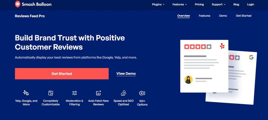 6+ Best Customer Reviews Plugins for WordPress 7 Smash Ballon Review Feed Customer Reviews Plugin for WordPress