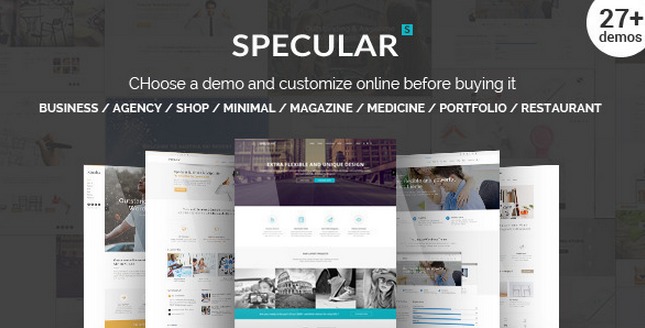 Top 10 Most Popular And Best Wordpress Themes 14 Best WordPress Themes: Specular