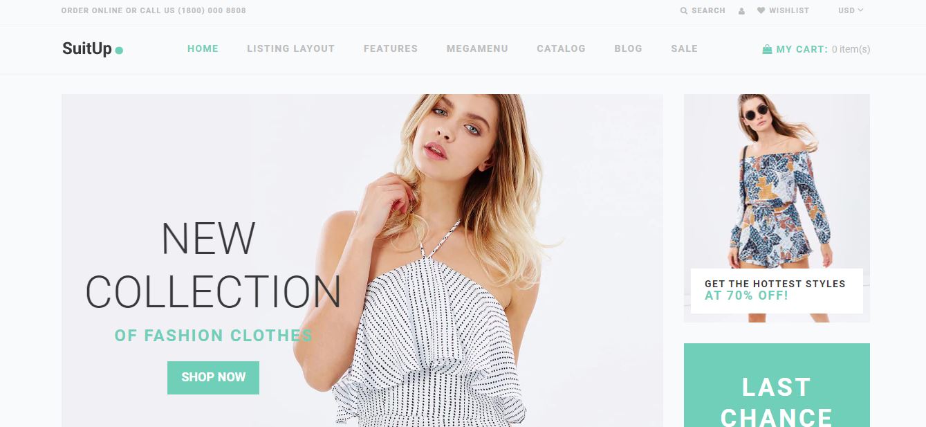 TOP 20 Best Free Shopify Themes for Online Store 24 suitup