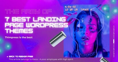 The Army of 7 Best Landing Page WordPress Themes 13 the best landing page wordpress themes