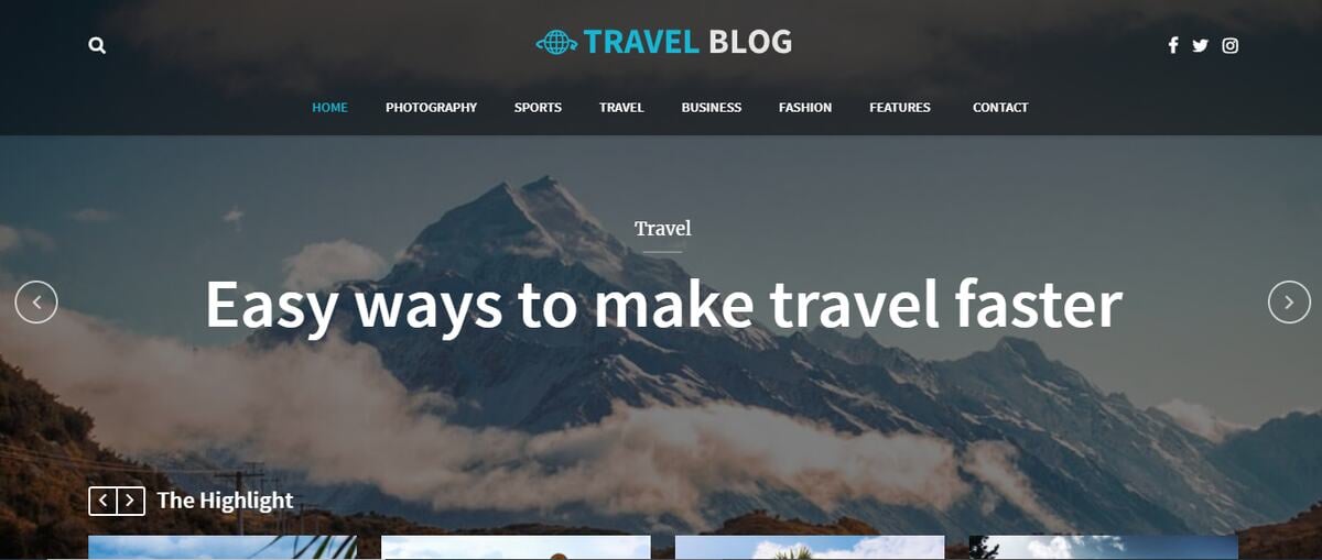 Top 30 Travel WordPress Themes (Expert-Picked) 34 Travel Blog theme