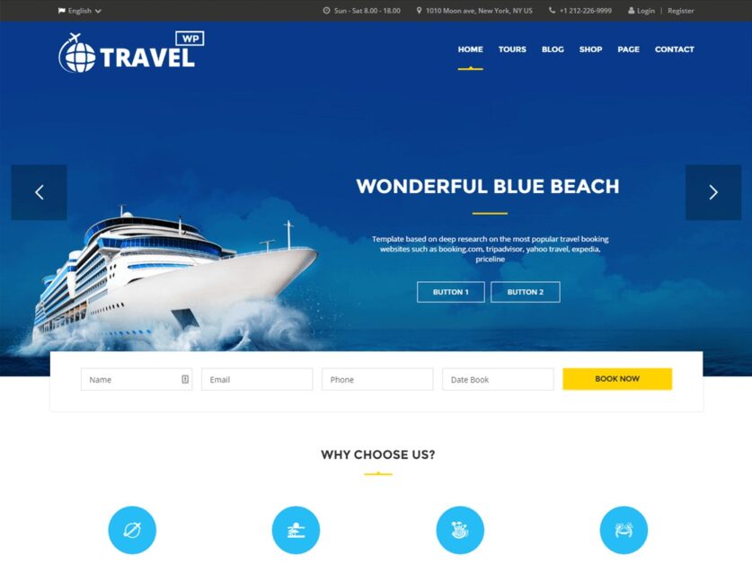 4 Types of Blog Themes That Most Popular for WordPress Users 10 travel wp blog themes
