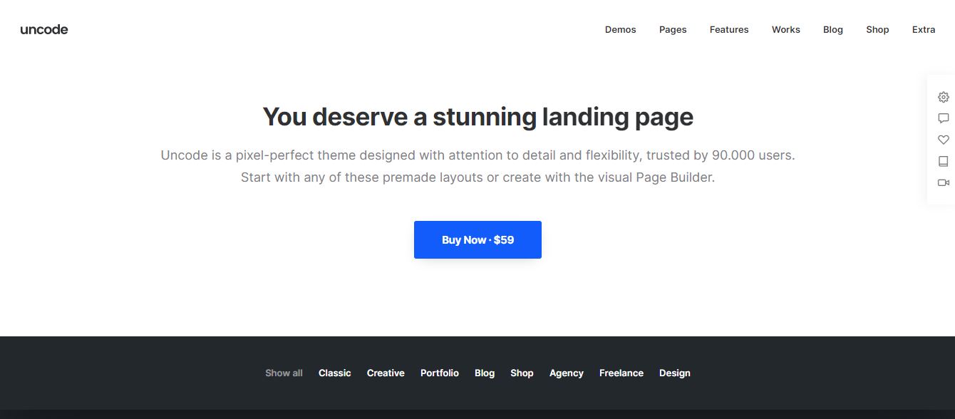 uncode smart multi purpose wordpress theme