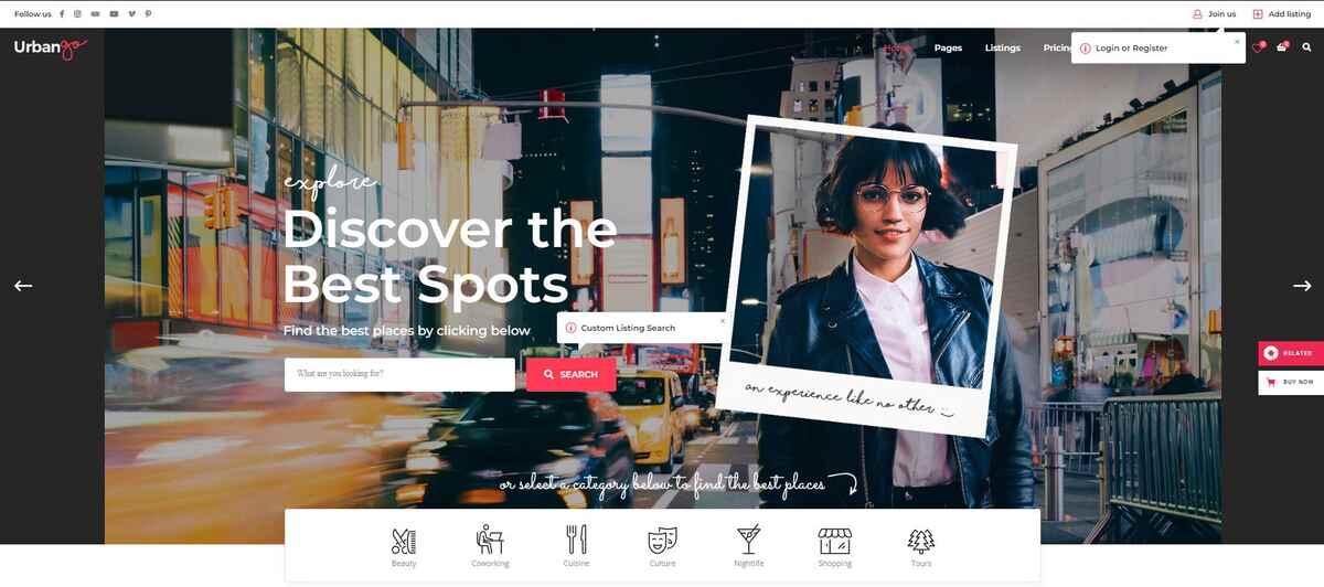 The 20 Best Responsive WordPress Themes 33 UrbanGo the Responsive WordPress Website Design