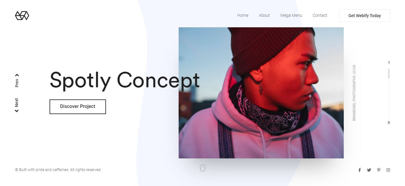 TOP +30 Best WordPress Portfolio Themes 38 webify wordpress portfolio themes