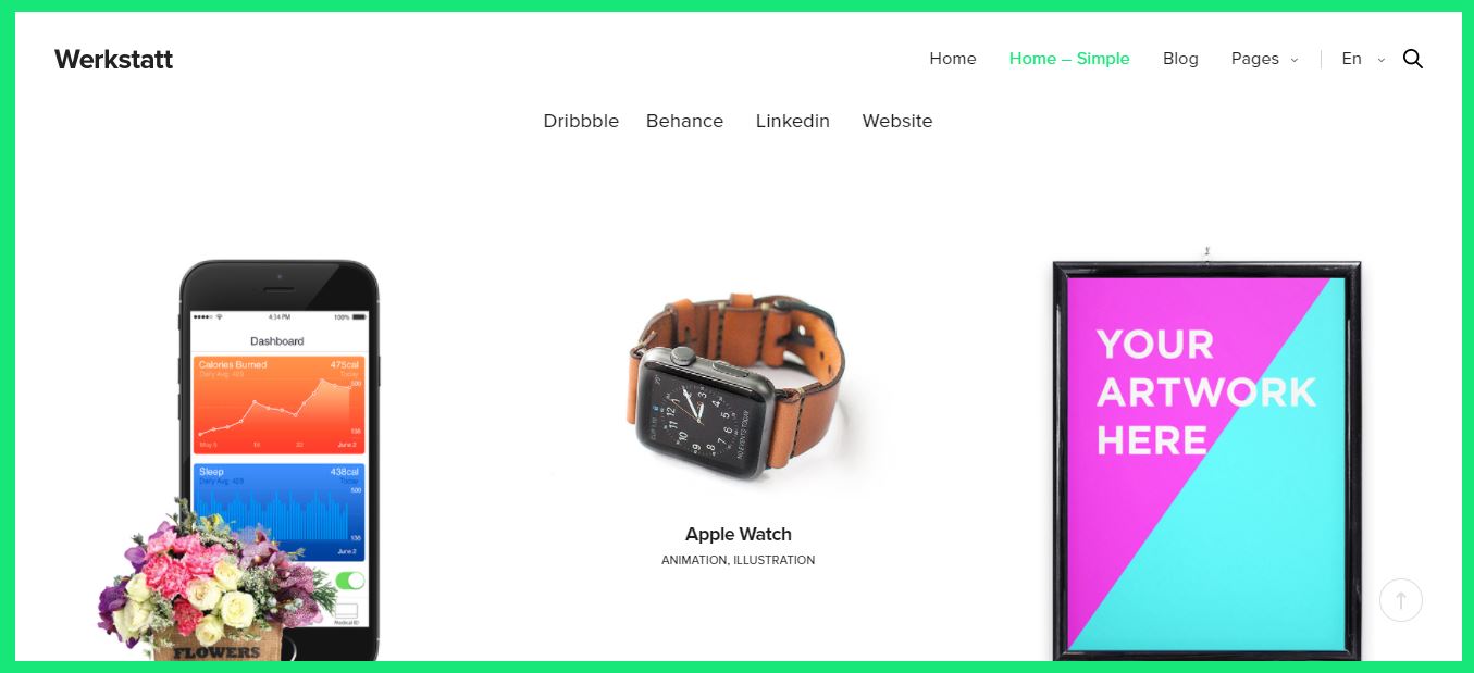TOP +30 Best WordPress Portfolio Themes 46 werkstatt