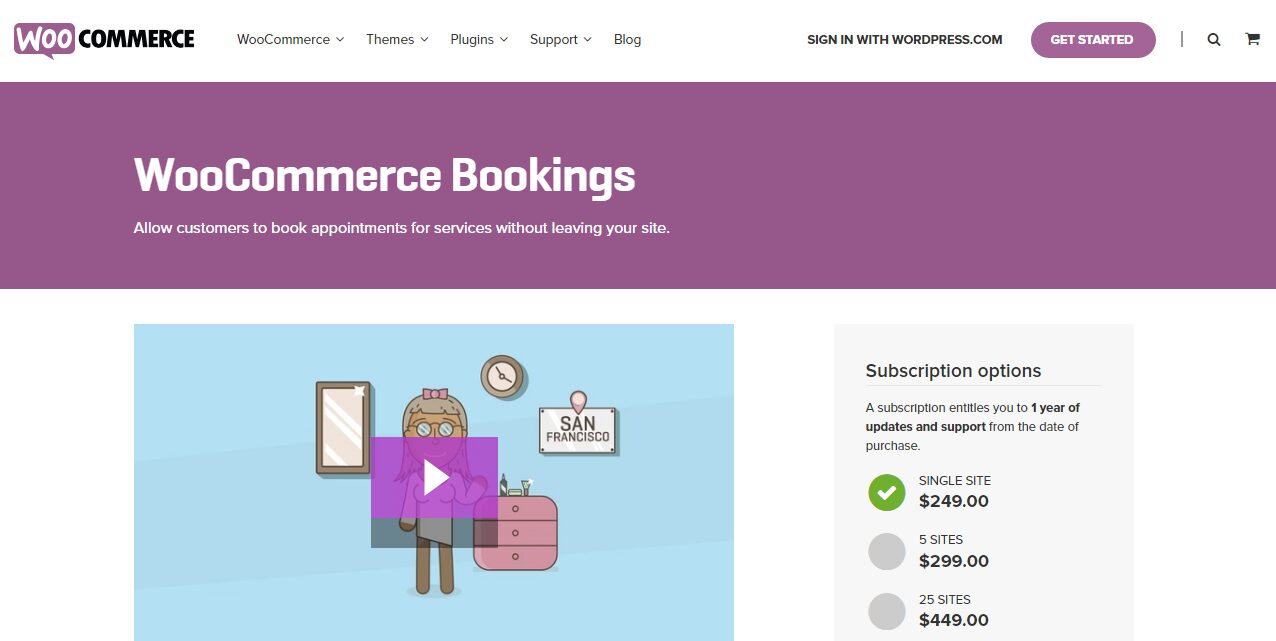 Top Free & Paid WordPress Booking Plugin Review 20 WooCommerce Bookings