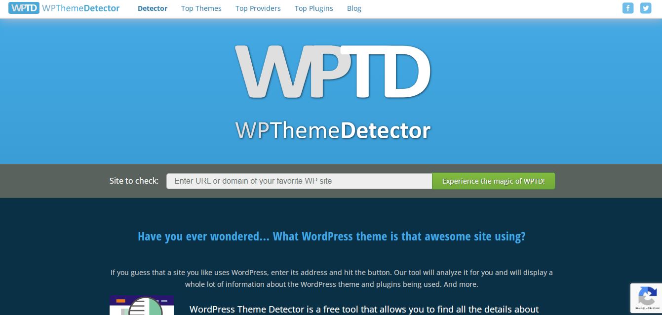 WordPress Theme Detector: The Best Collection 14 wordpress theme detector well designed detecting widget